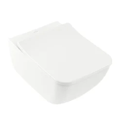 Villeroy & Boch Villeroy And Boch Venticello DirectFlush Rimless Wall Hung Toilet + Soft Close Seat
