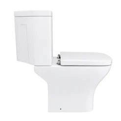Venice Modern Corner Toilet + Soft Close Seat -Bathroom And Toilet vcrnwc nd4