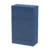 Venice Fluted 500mm Blue WC Unit 2 Venice Fluted 500mm Blue WC Unit -Bathroom And Toilet vf50wcb l