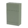 Venice Fluted 500mm Green WC Unit 1 Venice Fluted 500mm Green WC Unit -Bathroom And Toilet vf50wcg l