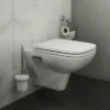 VitrA - S20 Model Wall Hung 52cm Pan - 2 X Seat Options 2 VitrA - S20 Model Wall Hung 52cm Pan - 2 X Seat Options -Bathroom And Toilet vits20wh52 d3