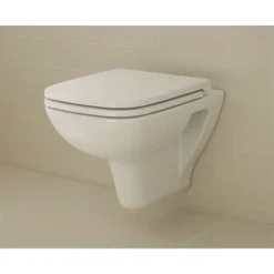 VitrA - S20 Model Wall Hung 52cm Pan - 2 X Seat Options 9 VitrA - S20 Model Wall Hung 52cm Pan - 2 X Seat Options -Bathroom And Toilet wallhung48cmverylargealt2