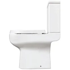 Britton Bathrooms Zen Close Coupled Toilet + Soft Close Seat -Bathroom And Toilet zenccwc d1