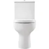Britton Bathrooms Zen Close Coupled Toilet + Soft Close Seat