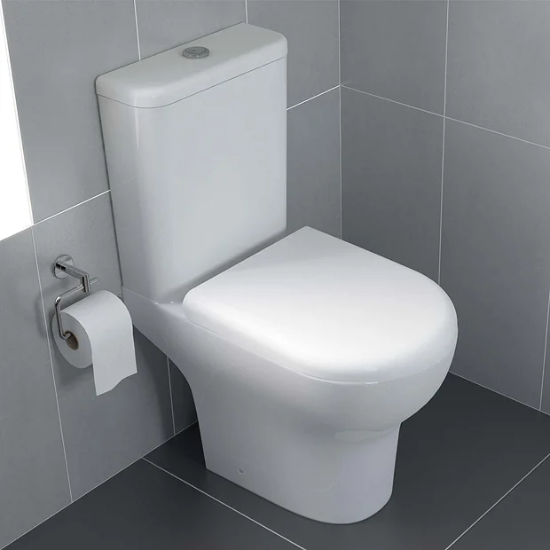 VitrA - Zentrum Close Coupled Toilet - Open Back - 2 X Seat Options 4 VitrA - Zentrum Close Coupled Toilet - Open Back - 2 X Seat Options - Image 2